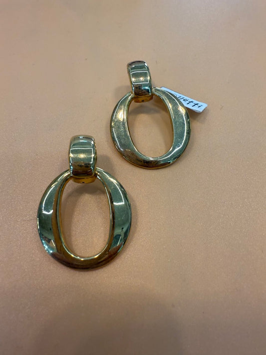 Orecchini in argento dorato