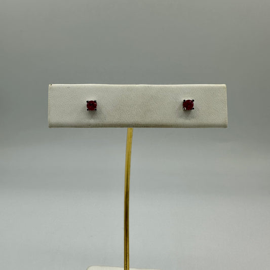 Orecchini Bibigì oro bianco con rubini